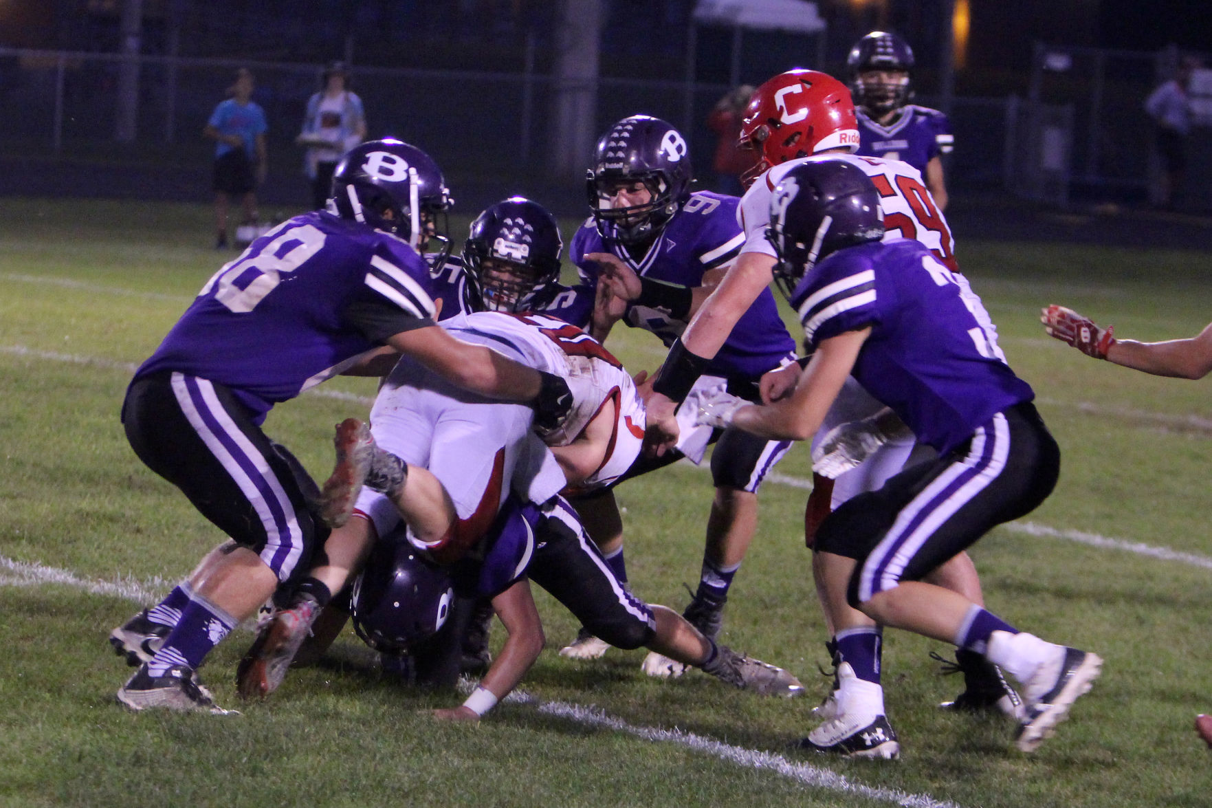 Colfax at Boyceville football 9-20-19